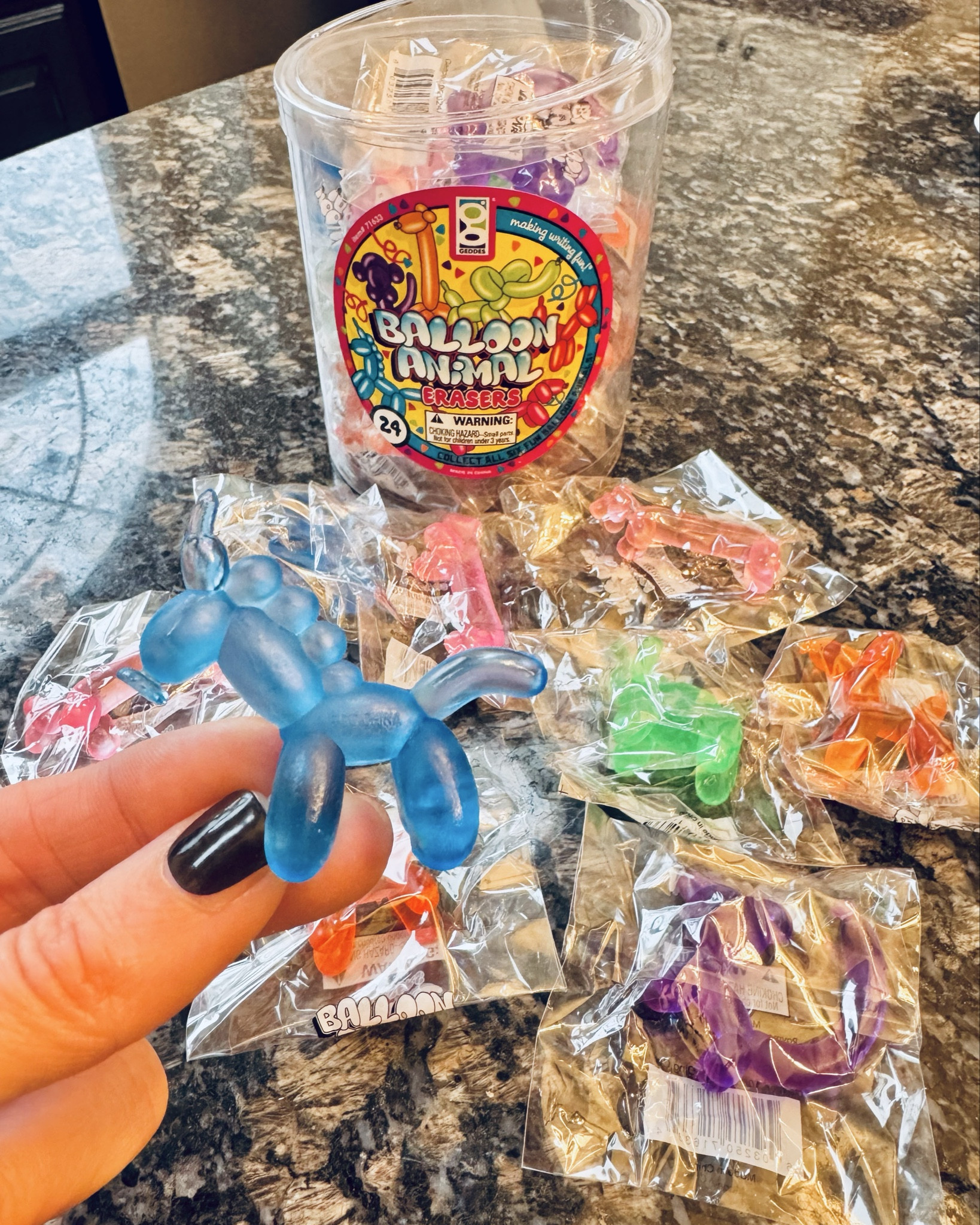 I just love fun functional gifts for classmates! I grabbed these balloon animal erasers to gift for Easter to my kids classmates and I think they’re going to be a hit! Look how adorable! 

These scented pens bring back memories 🤩 I had grabbed them to make goodie bags for my daughter’s class a few years ago and the kids LOVED them! [also great for party favors] 

🍓🍊🍫 The sweetest egg hunt just got even better! These scented, kneadable erasers are perfect for stuffing Easter eggs — with fun scents like root beer float, strawberry milkshake, fruit punch and more! 🥤

🐰💖 Perfect for Easter baskets, classroom prizes, or just a fun surprise — grab thiem before they hop away! 👇🏼

#LTKSaleAlert #LTKKids #LTKParties