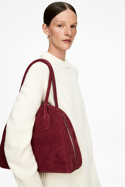 Suede Bowling Bag | Arket UK