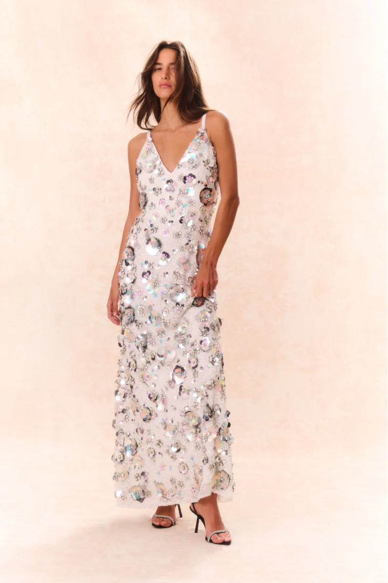 Hubbard Embellished Dress | LoveShackFancy