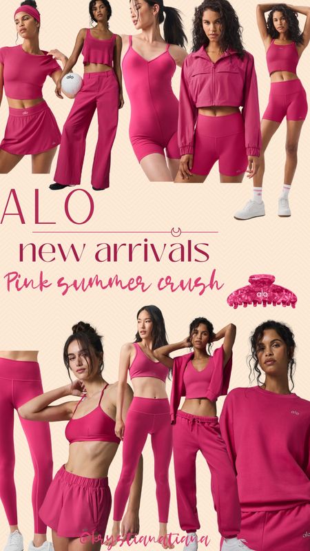 ALO: New arrivals! Pink Summer Crush 🌸






Alo, Alo Yoga, Fitness, Comfy, Comfy Style, Fashion, Fashion Inspo

#LTKfitness #LTKitbag #LTKstyletip