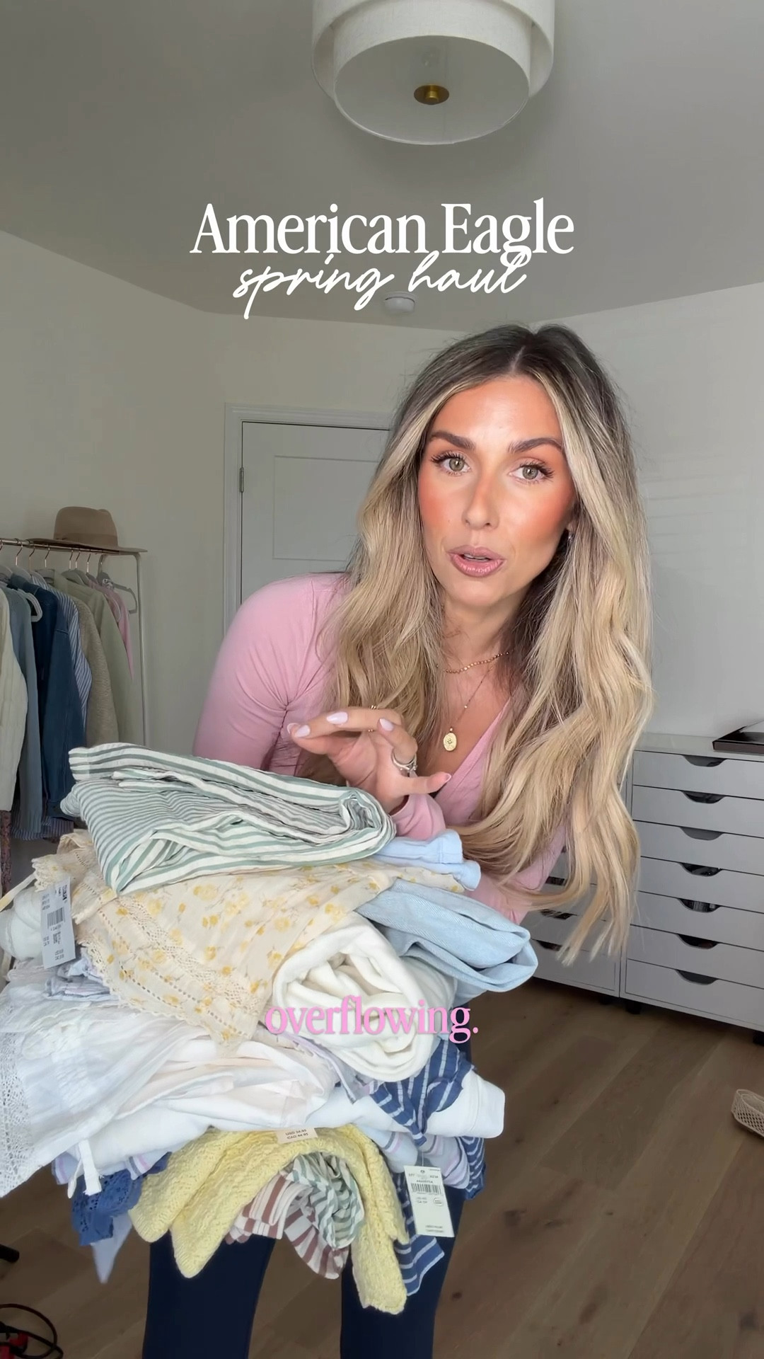 American Eagle spring haul 🤍 everything is on sale!!! 

#LTKSeasonal #LTKPetite #LTKSaleAlert