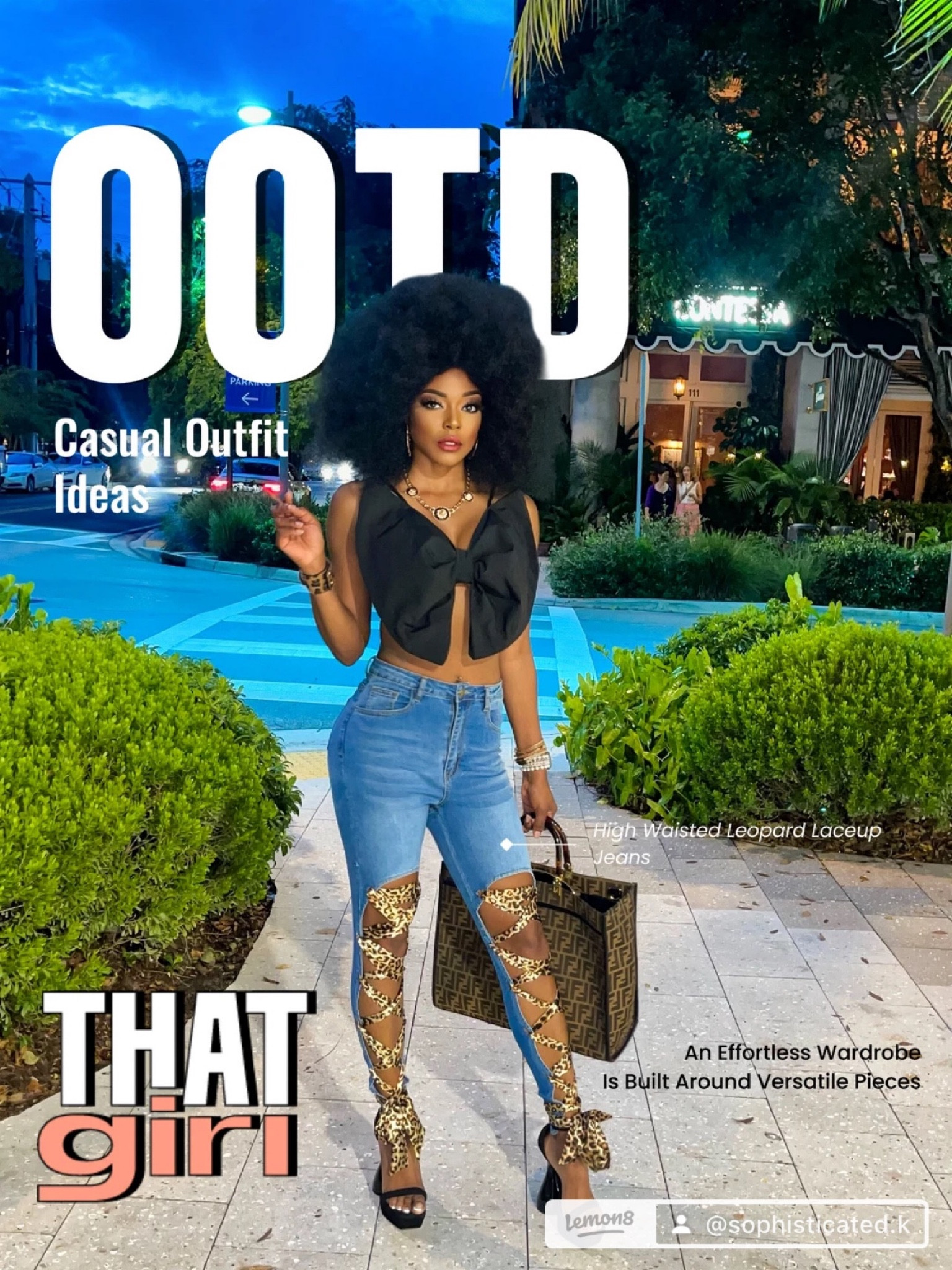 It’s giving Foxy Lady! Turn heads with this chic look! 

fashionblogger #moda #estilo #stylingoutfits  #style #styleblogger #itgirl #outfit #ootd #styleblogger #styleinspo #streetstyle #streetwear #outfit #beauty #fashionstyle #miami 

#LTKstyletip #LTKunder50 #LTKFind