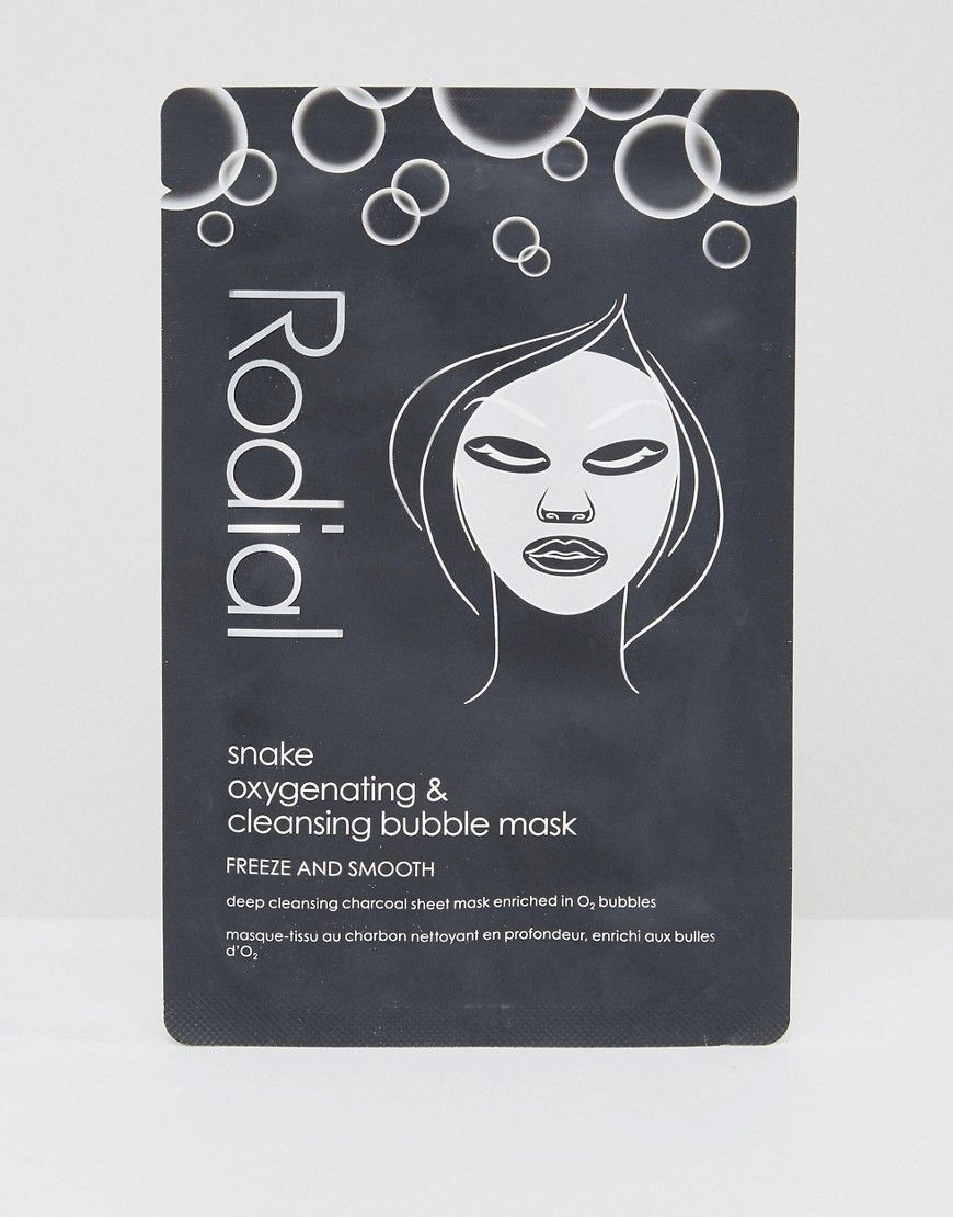 Rodial Snake Oxygenating and Cleansing Bubble Mask - Clear | ASOS US