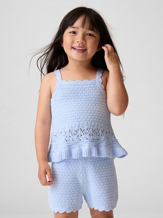 Baby & Toddler Crochet Scalloped Tank Top | Gap (US)