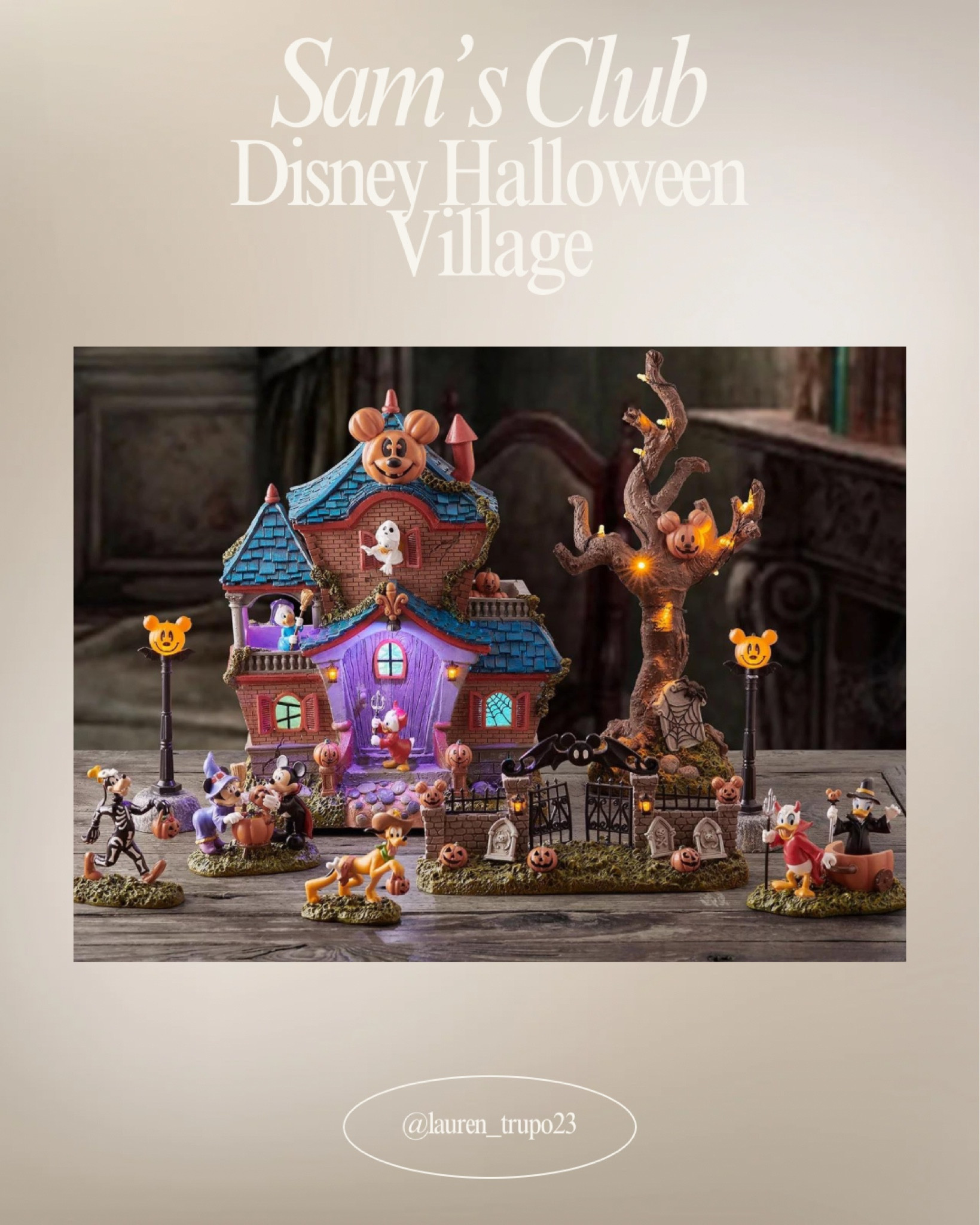 The cutest Disney Halloween Village from Sam’s Club! It’s never too early for spooky szn #disneyhalloween #halloweenfinds

#LTKSeasonal #LTKHome #LTKFindsUnder100