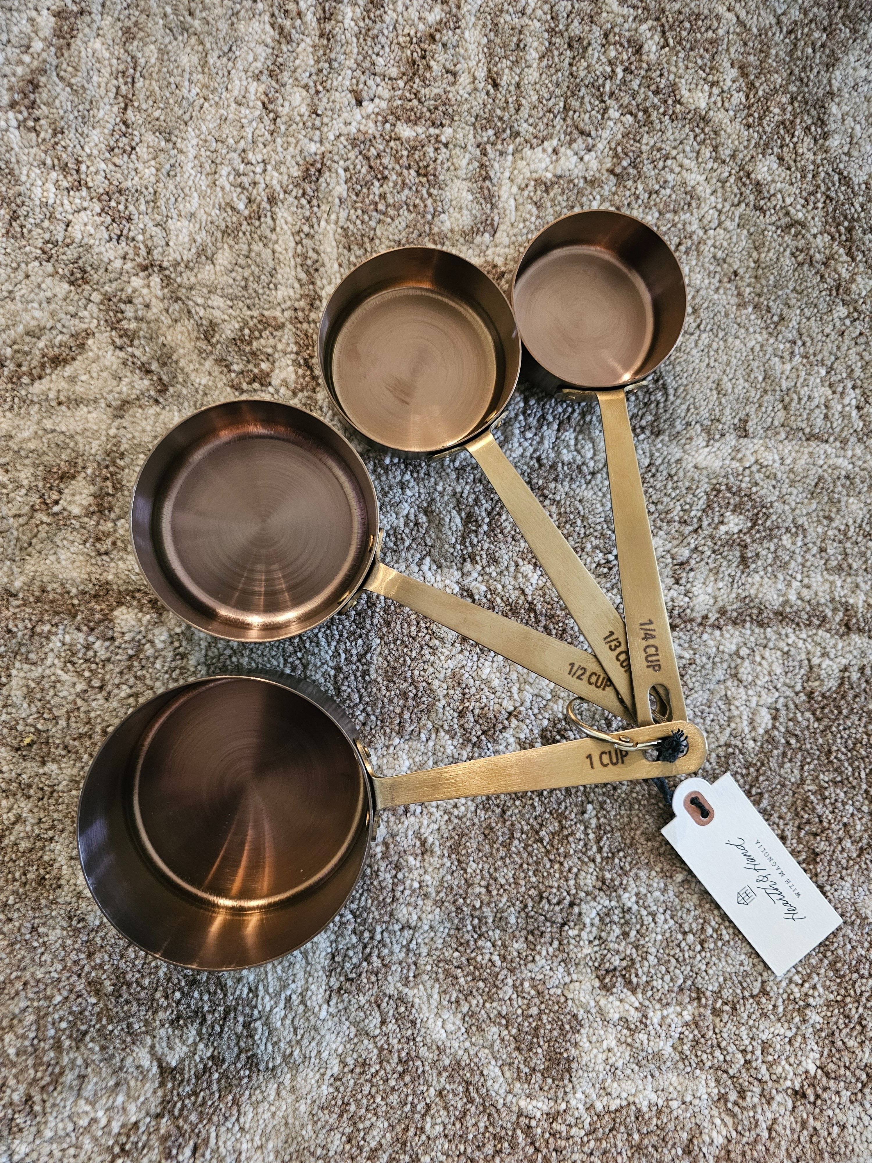 These came a lot darker than I was expecting. I was hoping they were more copper like the stock photos. I'm going to try to find them in stores and see if I got a dark batch or if they are all like this. Still deciding if I'm keeping these or not 

#LTKGiftGuide #LTKHoliday #LTKHome