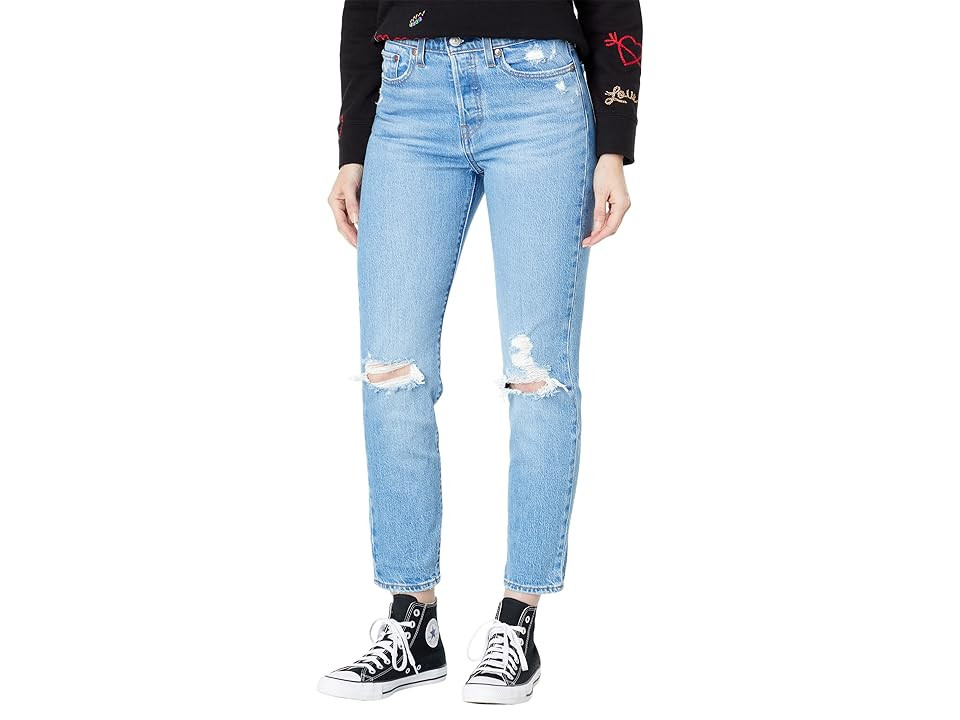 Levi's(r) Premium Premium Wedgie Icon Fit Women's Jeans Jazz Devoted : 26 27.5, Cotton/Denim/Lycra | Zappos