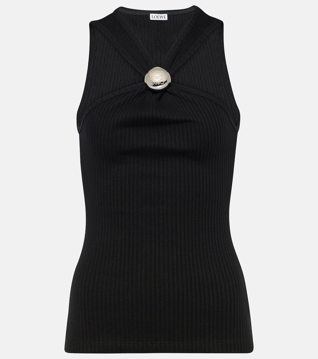 Pebble ribbed-knit cotton jersey top | Mytheresa (UK)