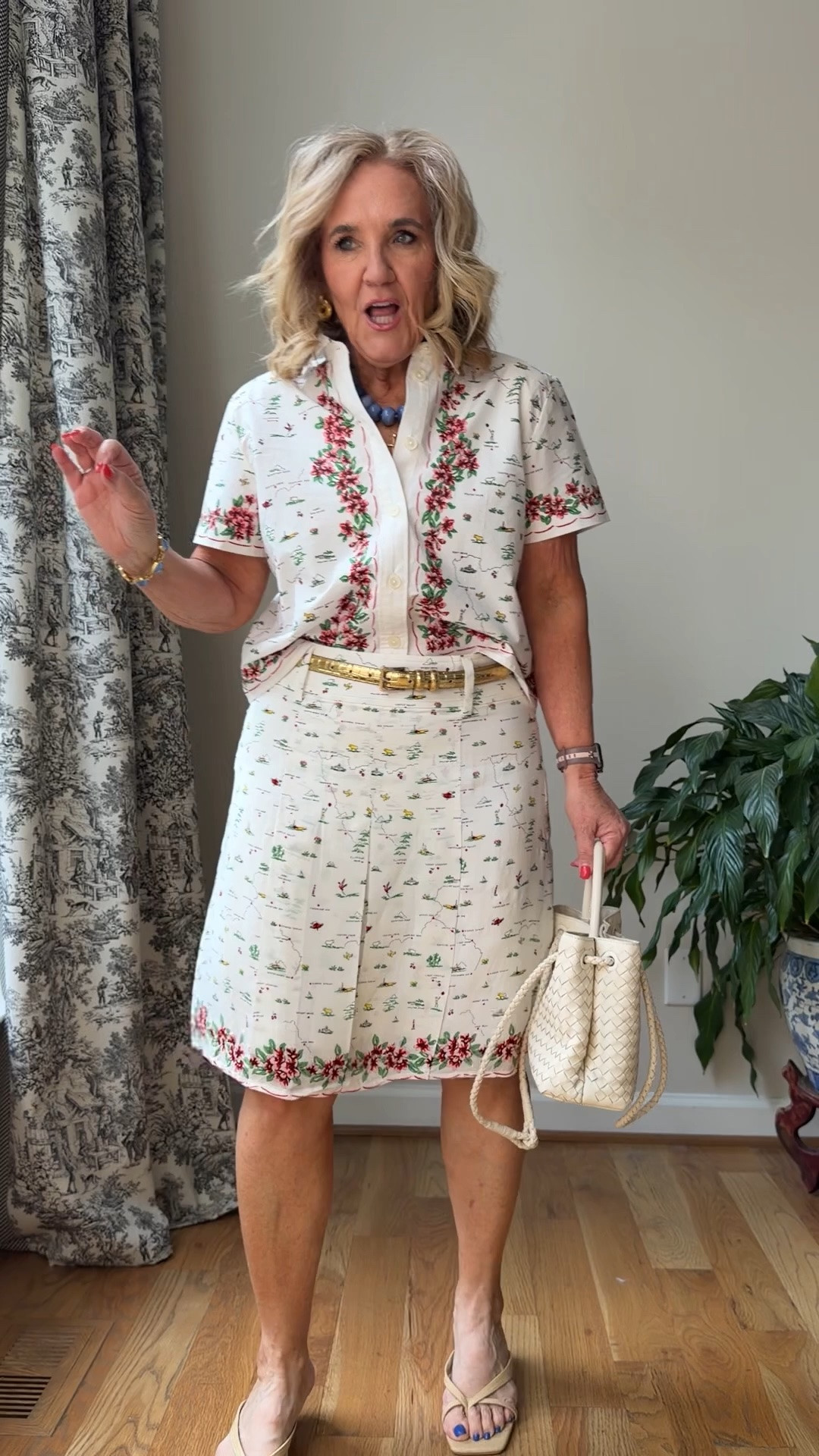 @jcrew new arrivals and I’m wild about them 
Everything is regular size medium or 8 s cost the barrel jeans they’re a 29 petite 

I’m wearing a few quince pieces at first size medium 
Target shorts size 8
10% off the Eric javits tote code NANETTE 

Spring skirts white jeans graduation outfit

#LTKOver40 #LTKSeasonal #LTKPetite