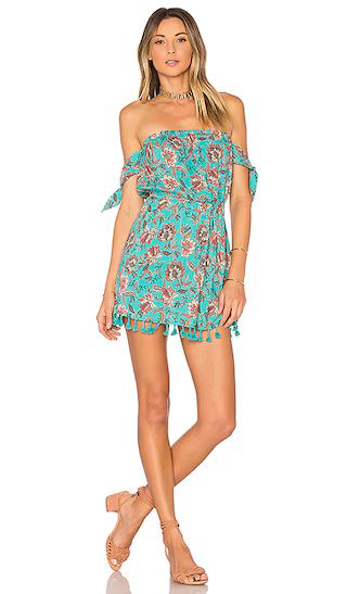 ale by alessandra Maria Dress in Turquoise Floral | Revolve Clothing