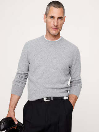 Cashmere Crew-Neck Sweater | Banana Republic (US)