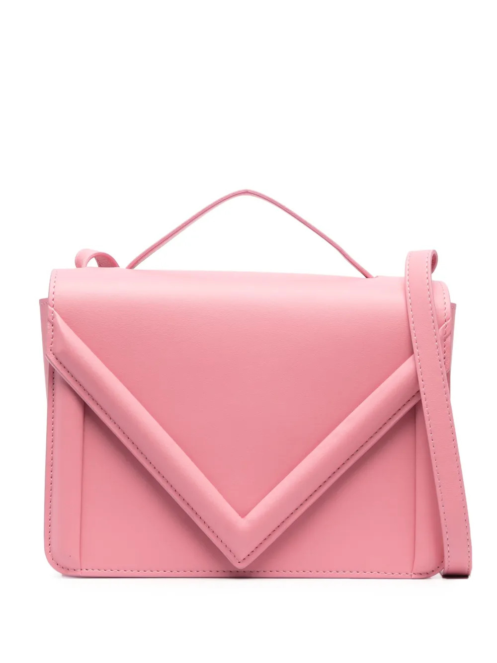 Mansur Gavriel M-frame Leather Crossbody Bag  - Farfetch | Farfetch Global