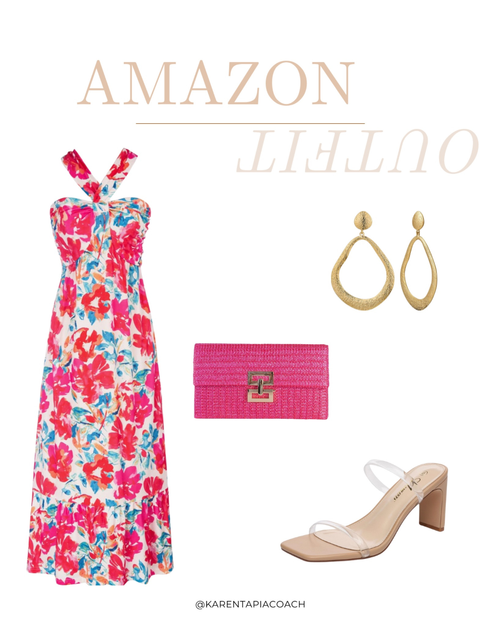 Amazon fashion, Amazon outfit, travel outfit, vacation outfit, summer dress, floral dress 