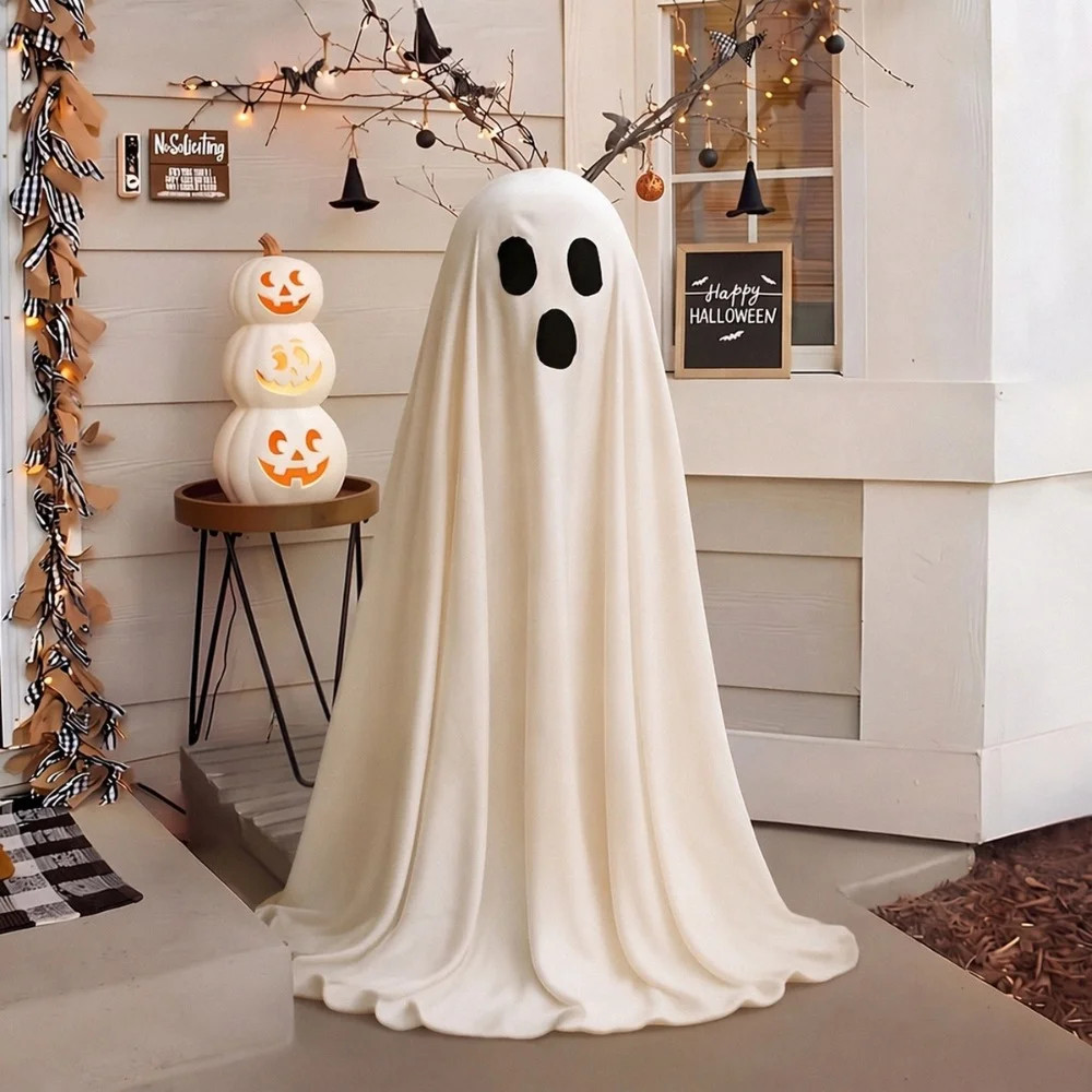 47 Inch Spooky Ghost Figure Halloween Decorations | Wayfair North America