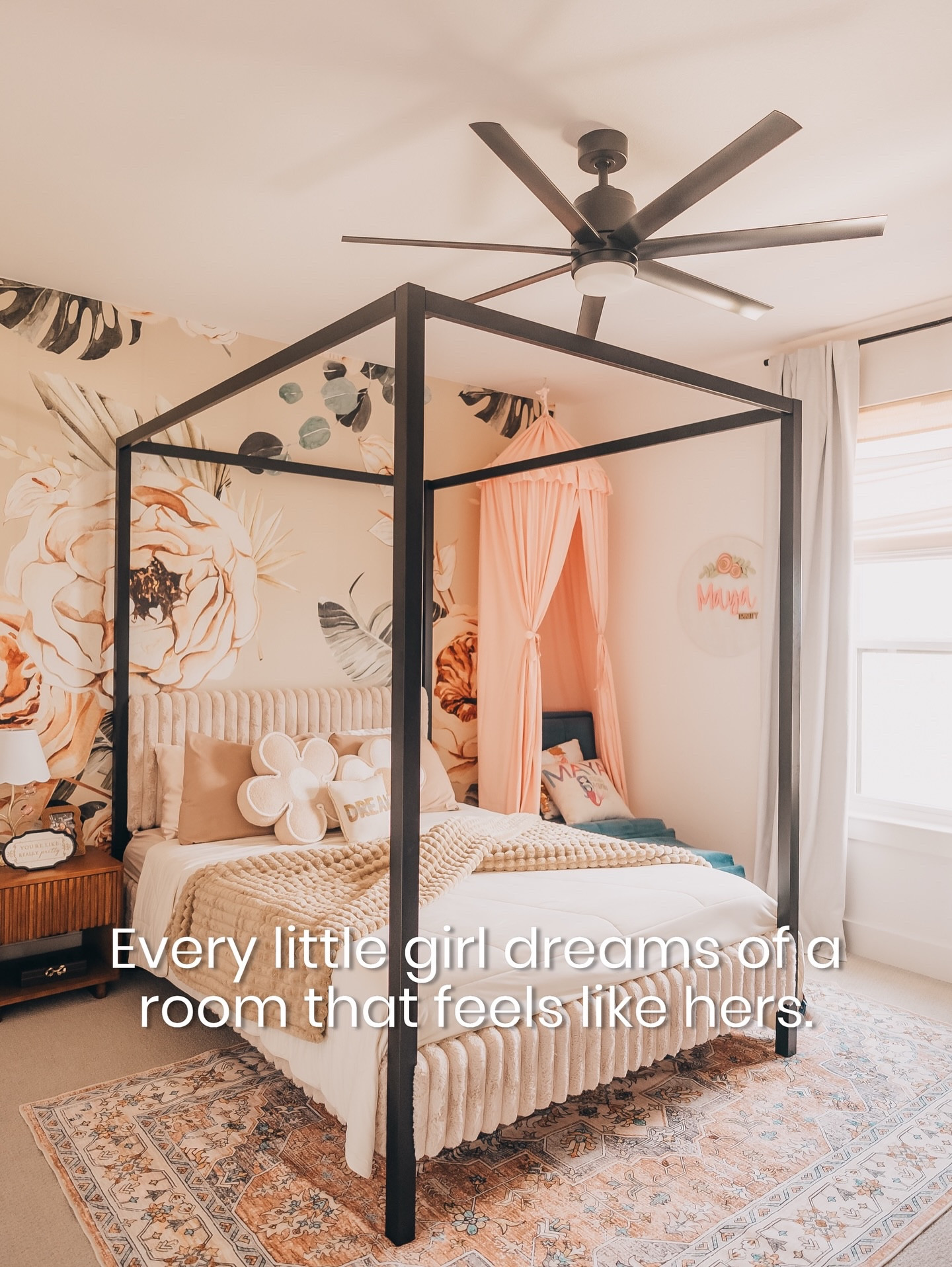 When I started designing her bedroom, I thought I was doing it for her. But somewhere in the process, I realized I was healing a little part of my younger self too. Every detail feels like a letter to my childhood self. I think she’d be proud. 💕

#LTKKids #LTKFamily #LTKHome