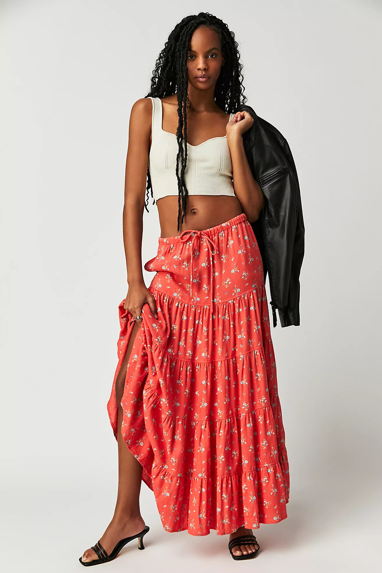 Nova Tiered Maxi Skirt | Free People (Global - UK&FR Excluded)