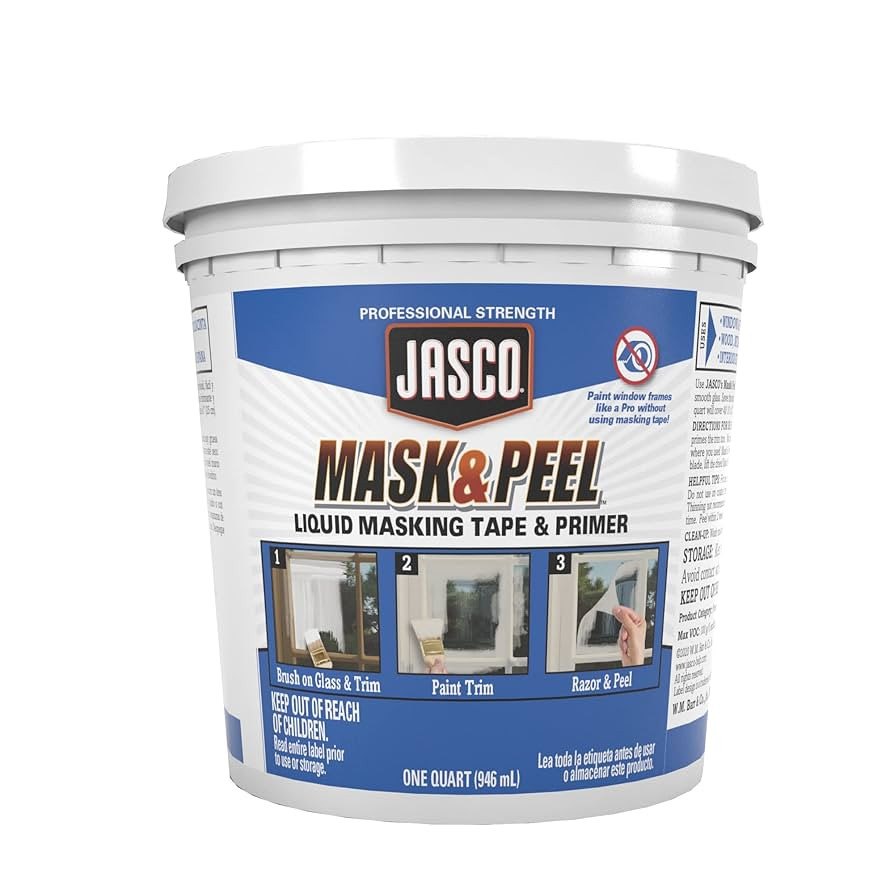 JASCO Liquid Mask & Peel, Liquid Masking Tape, 1 Quart | Amazon (US)