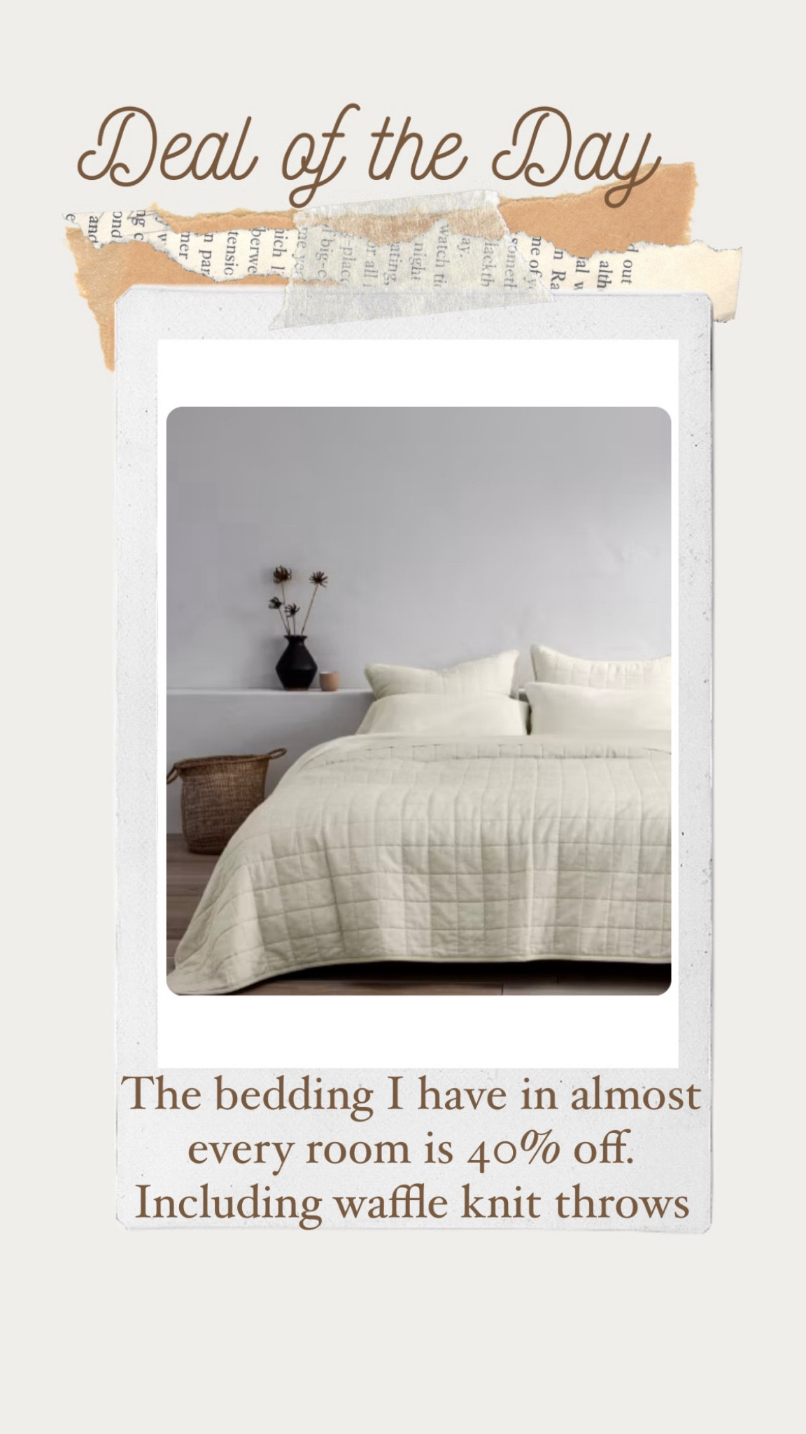 Target deal days Casaluna heavyweight linen quilt 40% off Threshold bedding also included King quilt chunky knit bed blanket throw blanket 

#LTKSaleAlert #LTKHome #LTKFindsUnder100