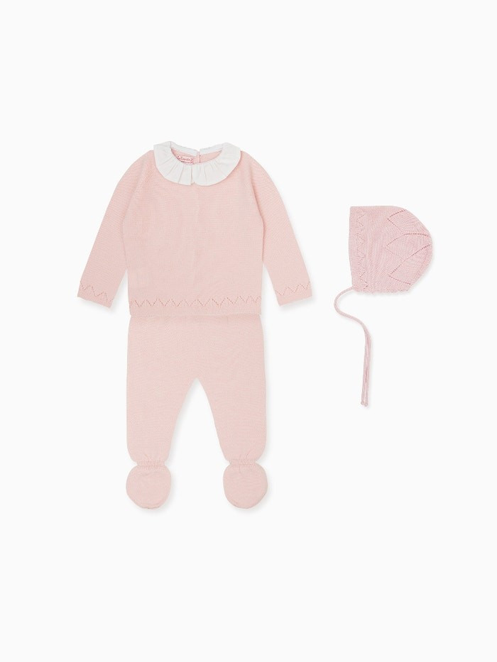 Pink Tama Merino Gift Set | La Coqueta