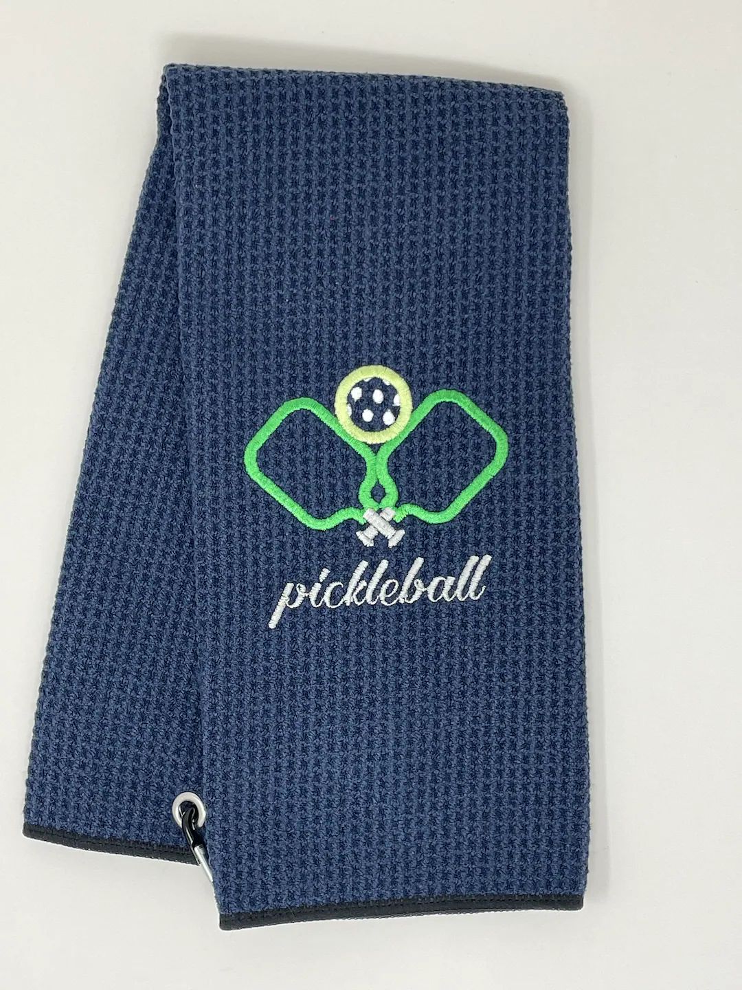 Personalized Pickleball Towel. Embroidered personalized Pickleball Towel with clip. | Etsy (US)