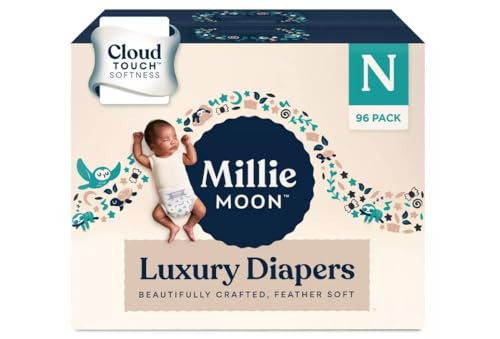 Millie_Moon2 Luxury Diapers - Newborn (96ct) | Amazon (US)