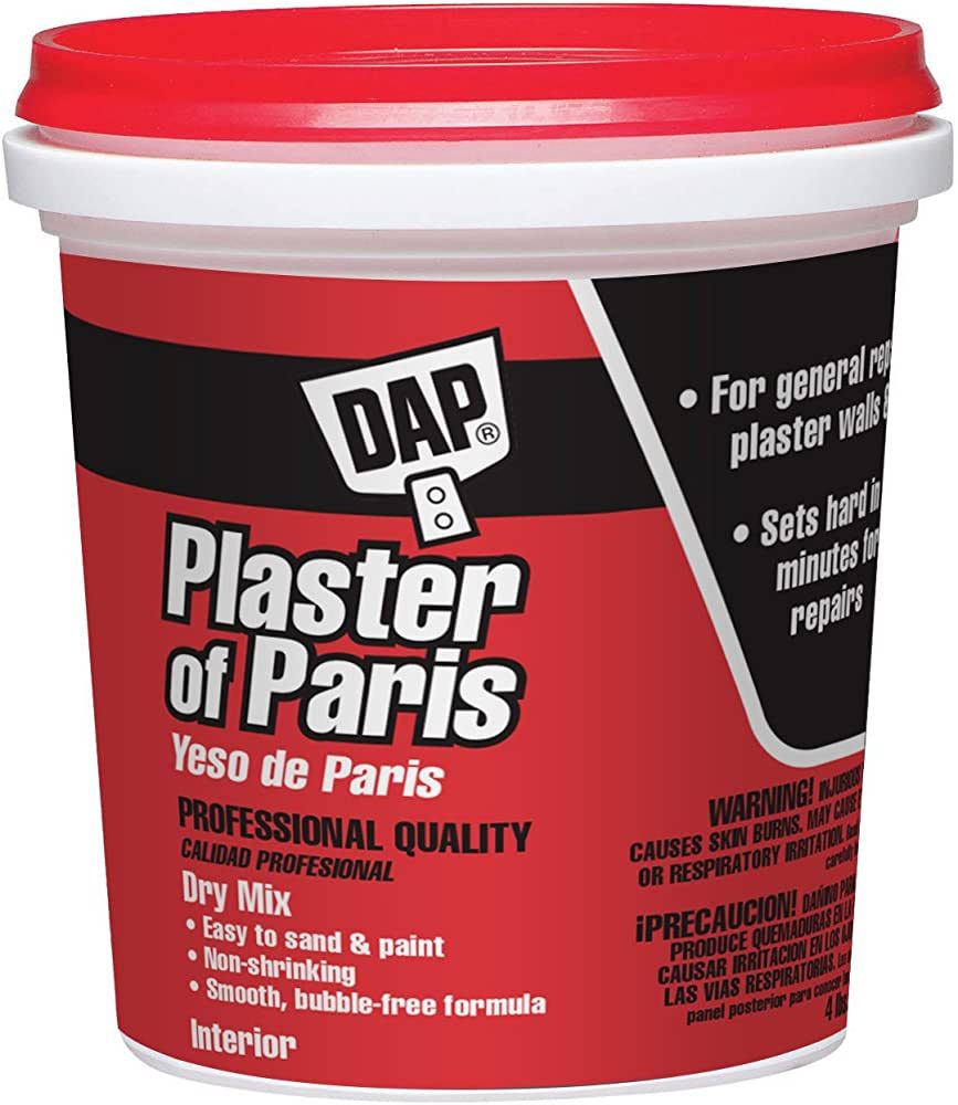 Dap 10308 4-Pound Interior Plaster of Paris , White | Amazon (US)