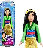 Mattel Disney Princess Toys, Mulan Fashion Doll, Sparkling Look with Black Hair, Brown Eyes & Hai... | Amazon (US)