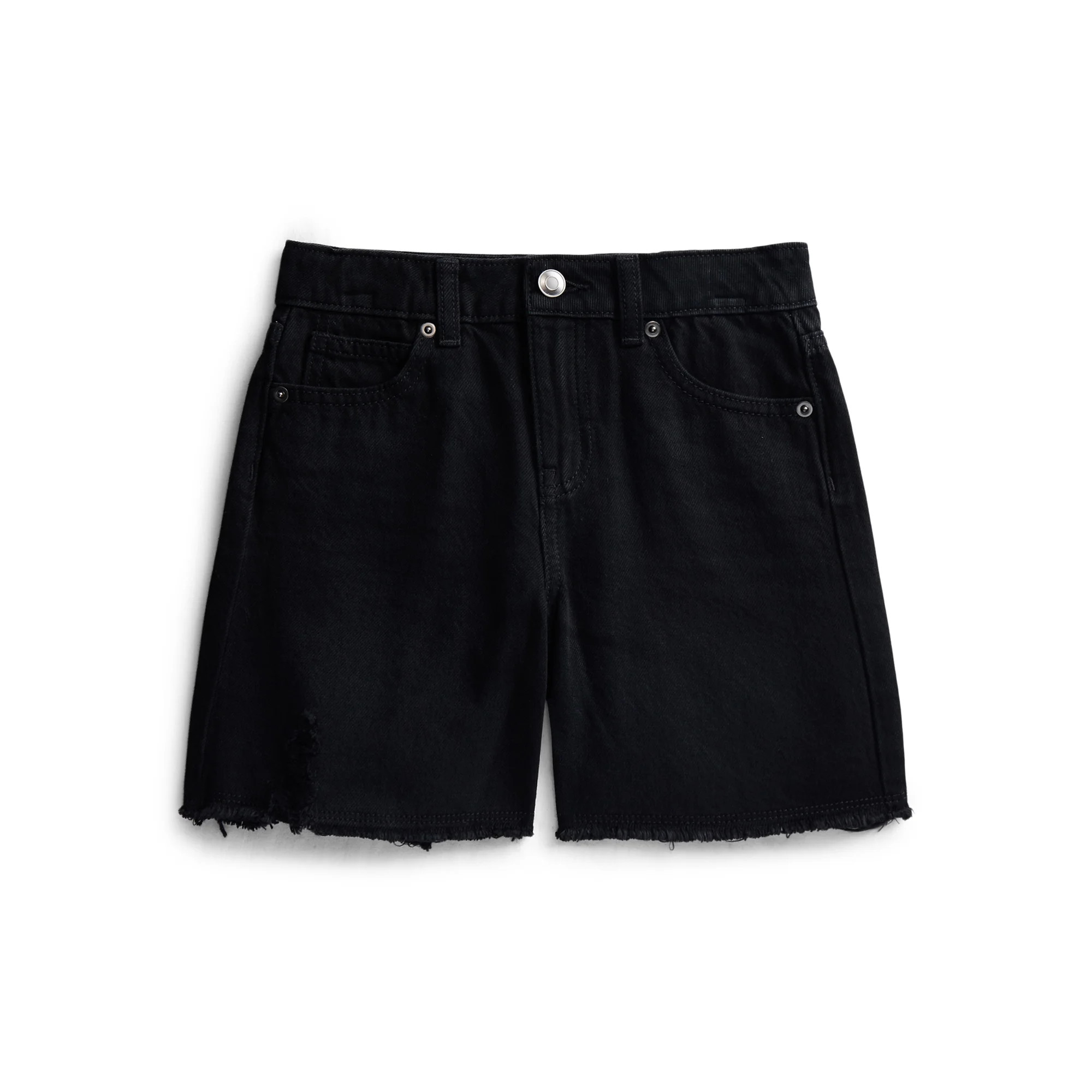 Weekend Academy Girls Cotton Jean Shorts, Sizes 5-18 | Walmart (US)