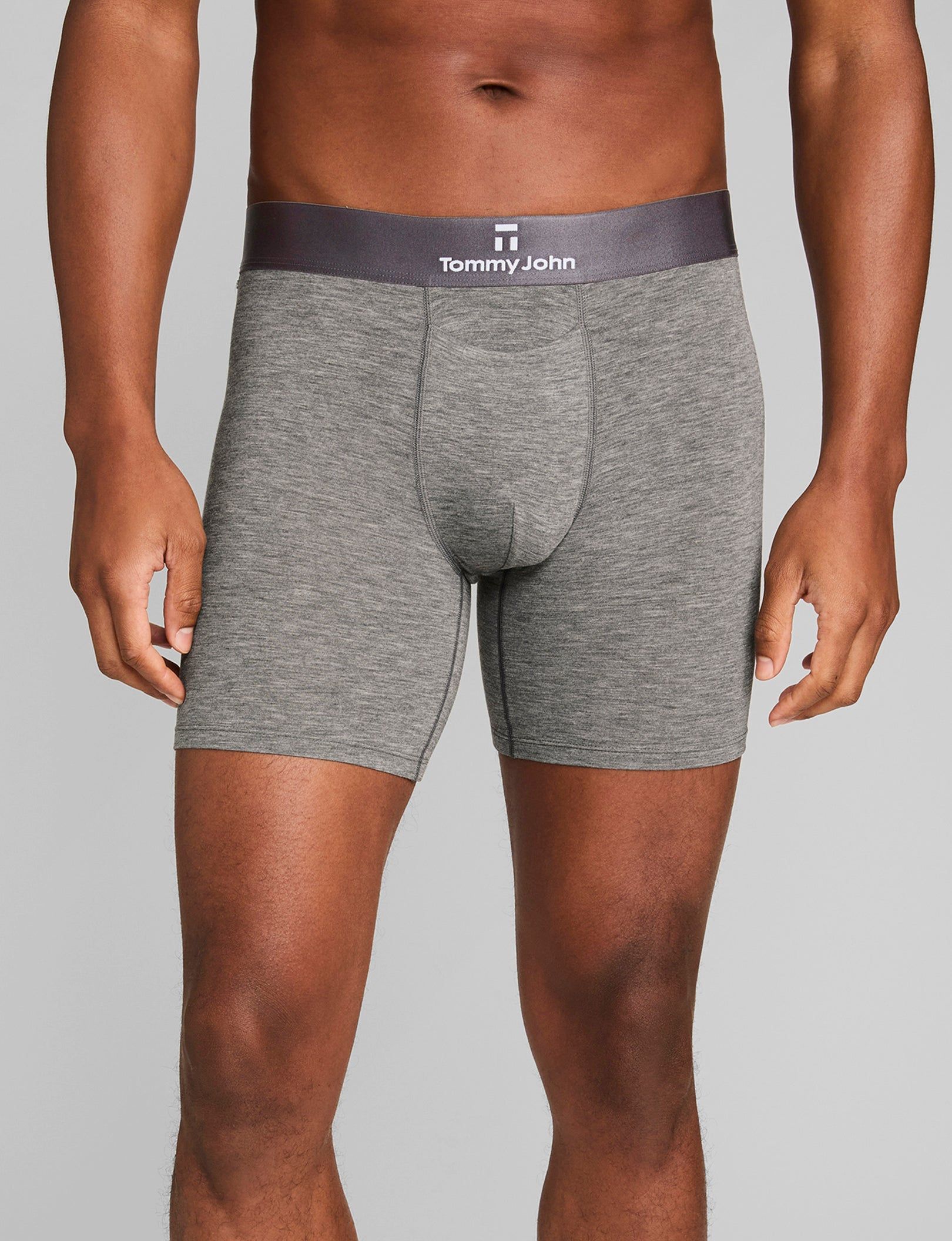 Second Skin Mid-Length Boxer Brief 6" | Tommy John