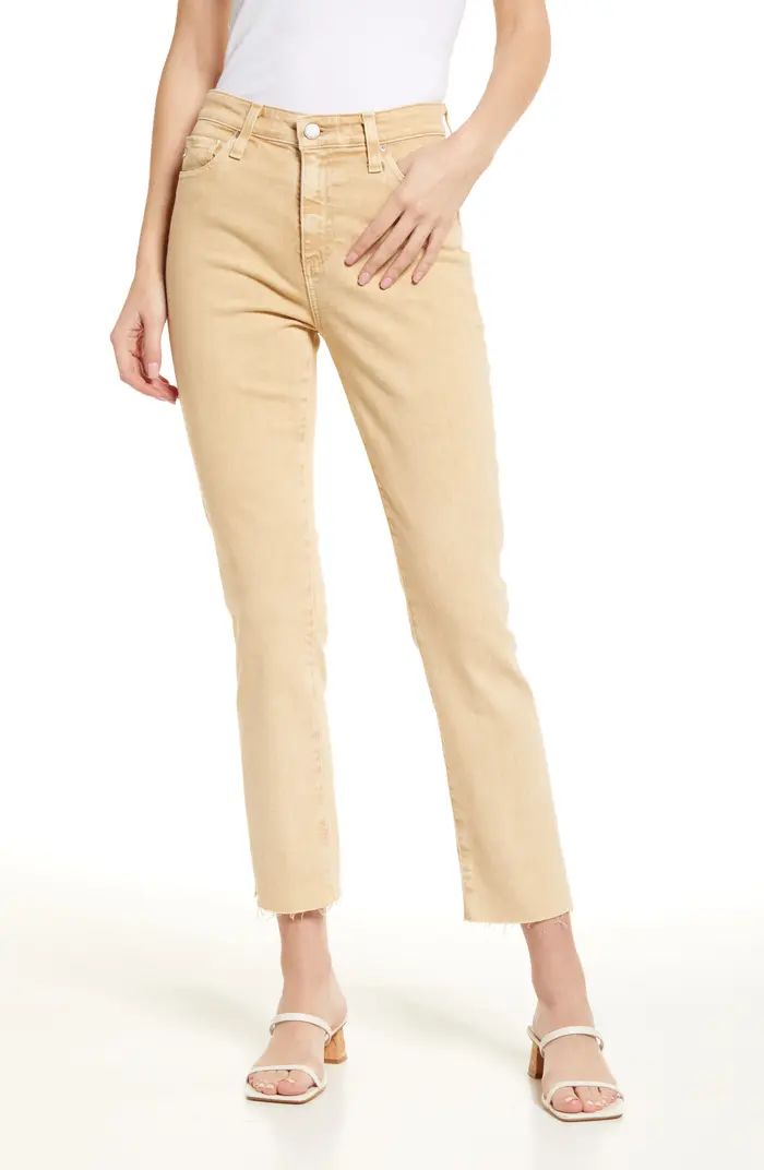 AG Mari Slim Crop Straight Leg Jeans | Nordstrom | Nordstrom