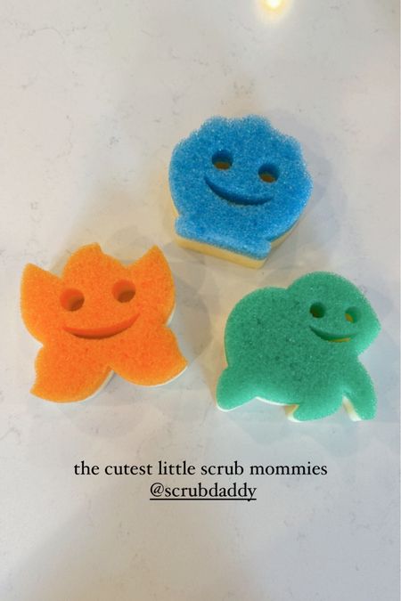 The cutest summer launch of scrub mommies/daddies! Amazon find // cleaning supplies // kitchen 

#LTKSeasonal #LTKHome