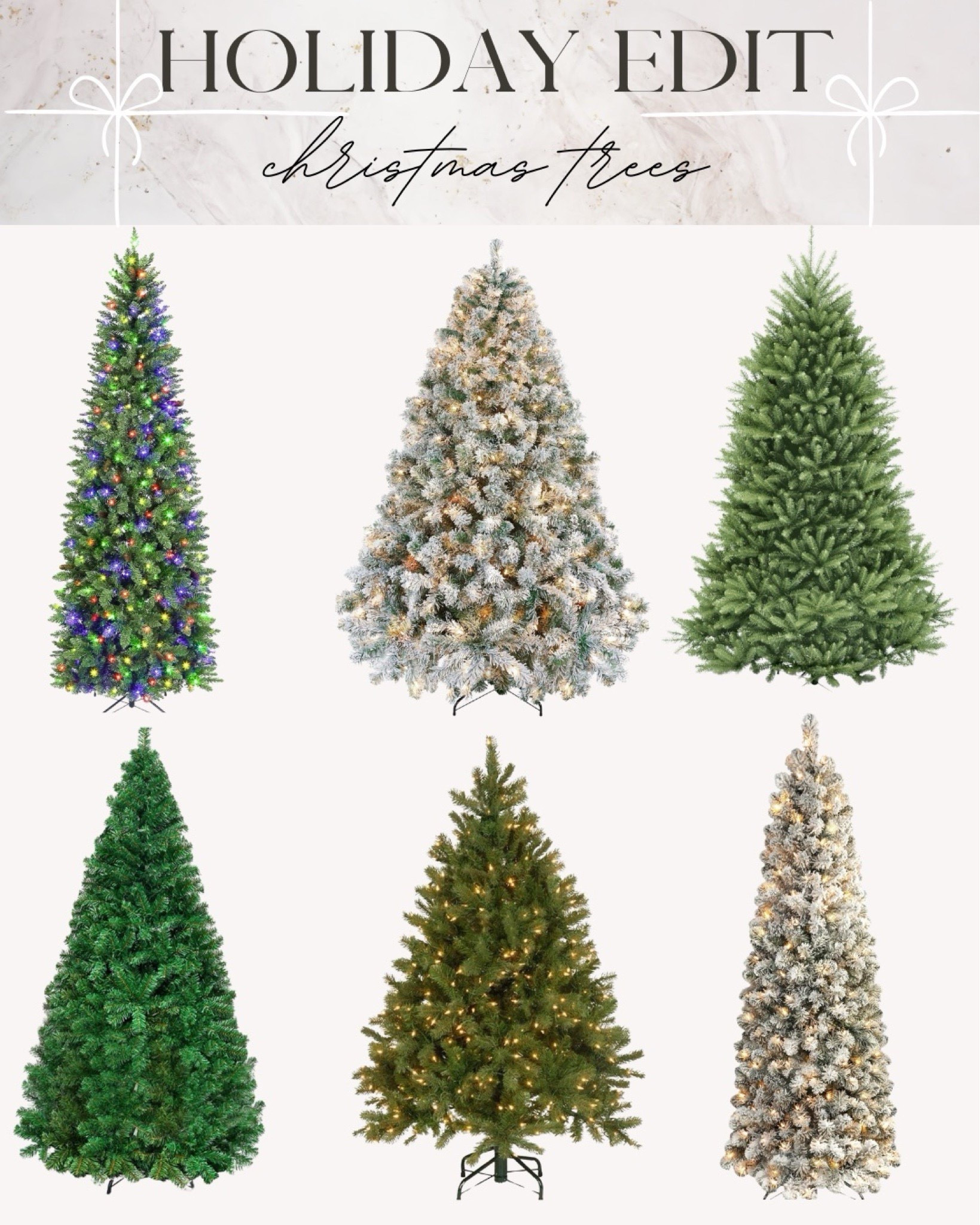 Christmas trees 

#LTKHome #LTKHoliday