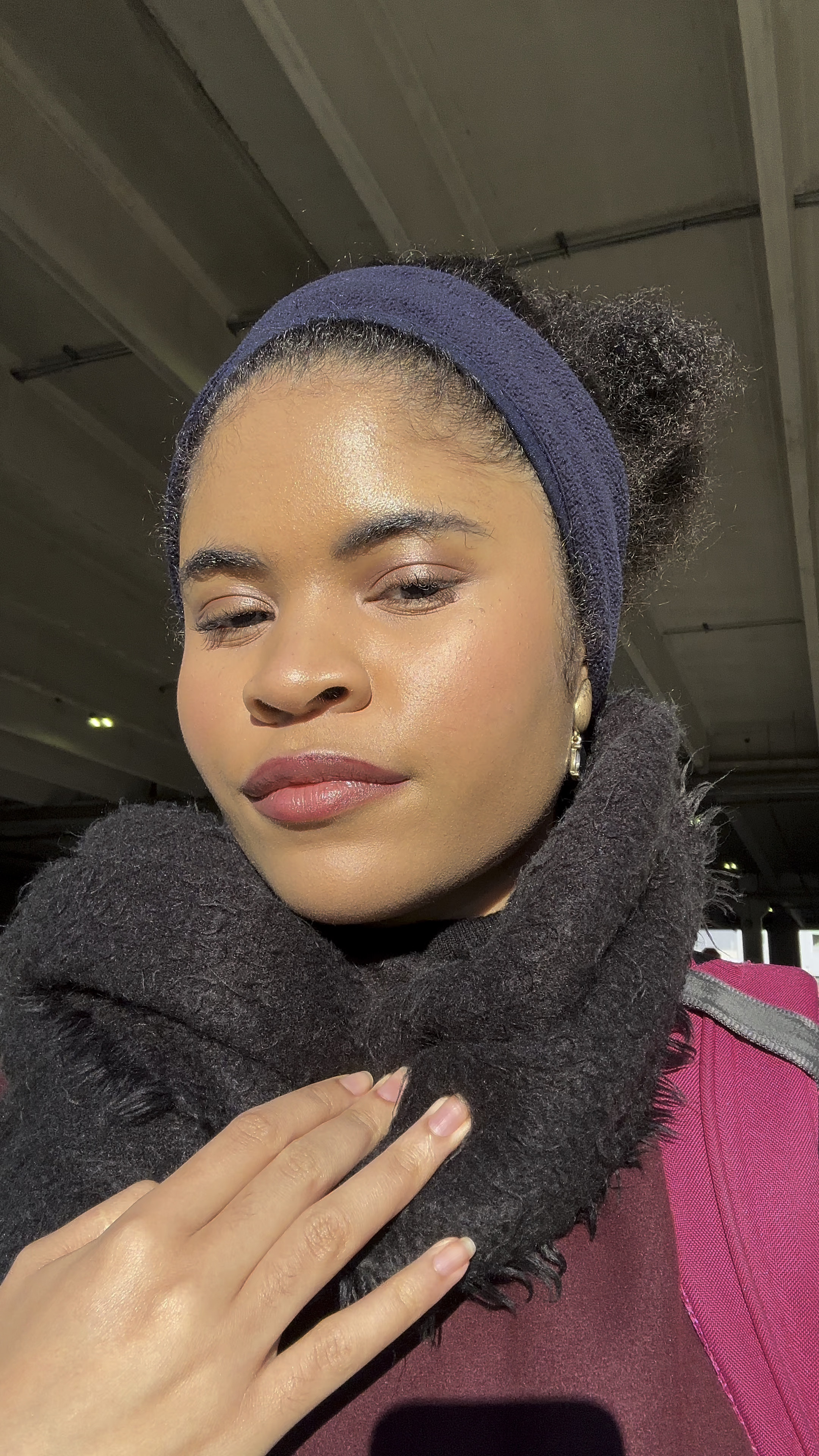 Purples and pinks make a beautiful color compliment to the skin. 
