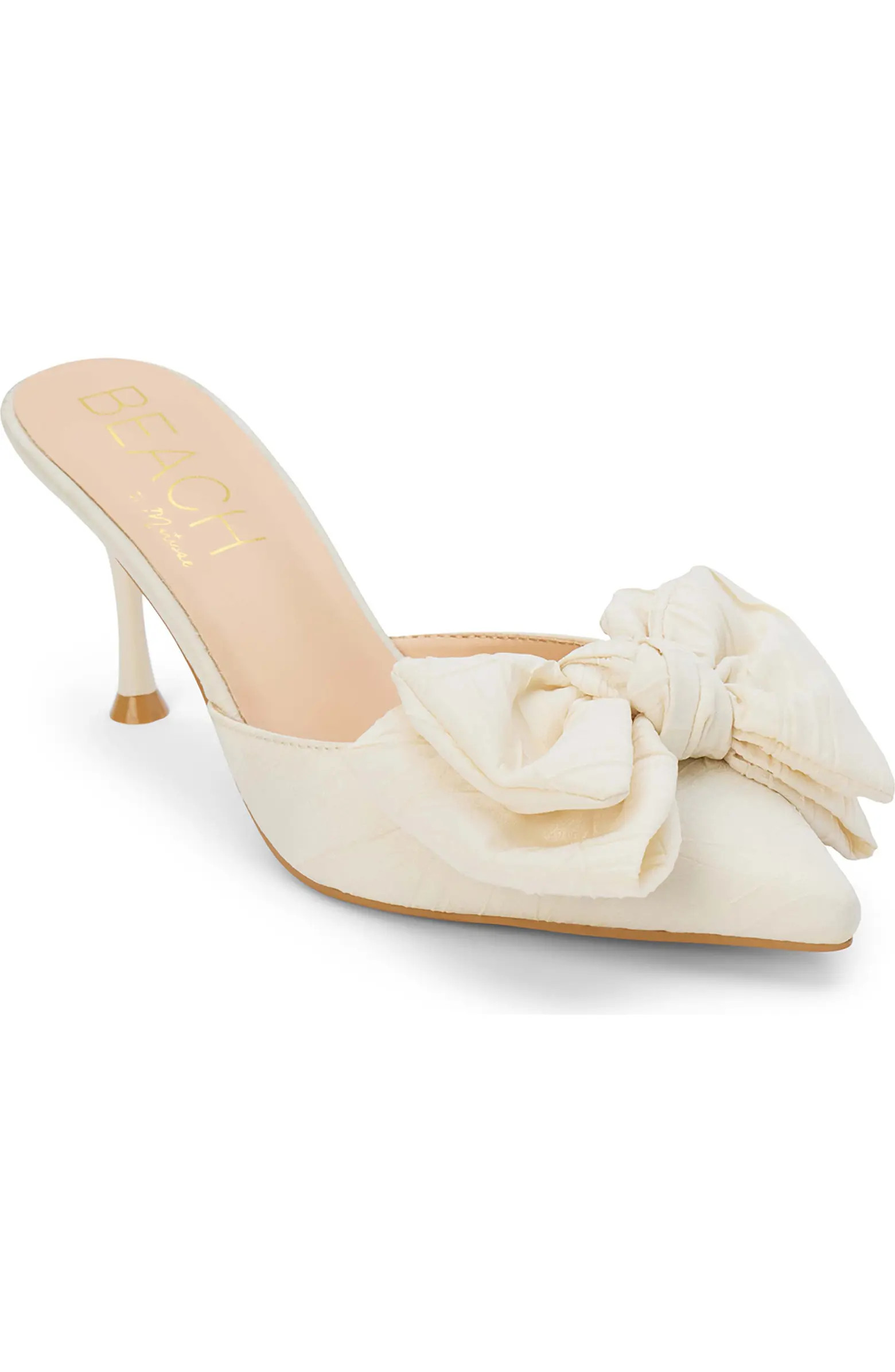 Coconuts by Matisse Goldie Bow Pointed Toe Mule (Women) | Nordstrom | Nordstrom