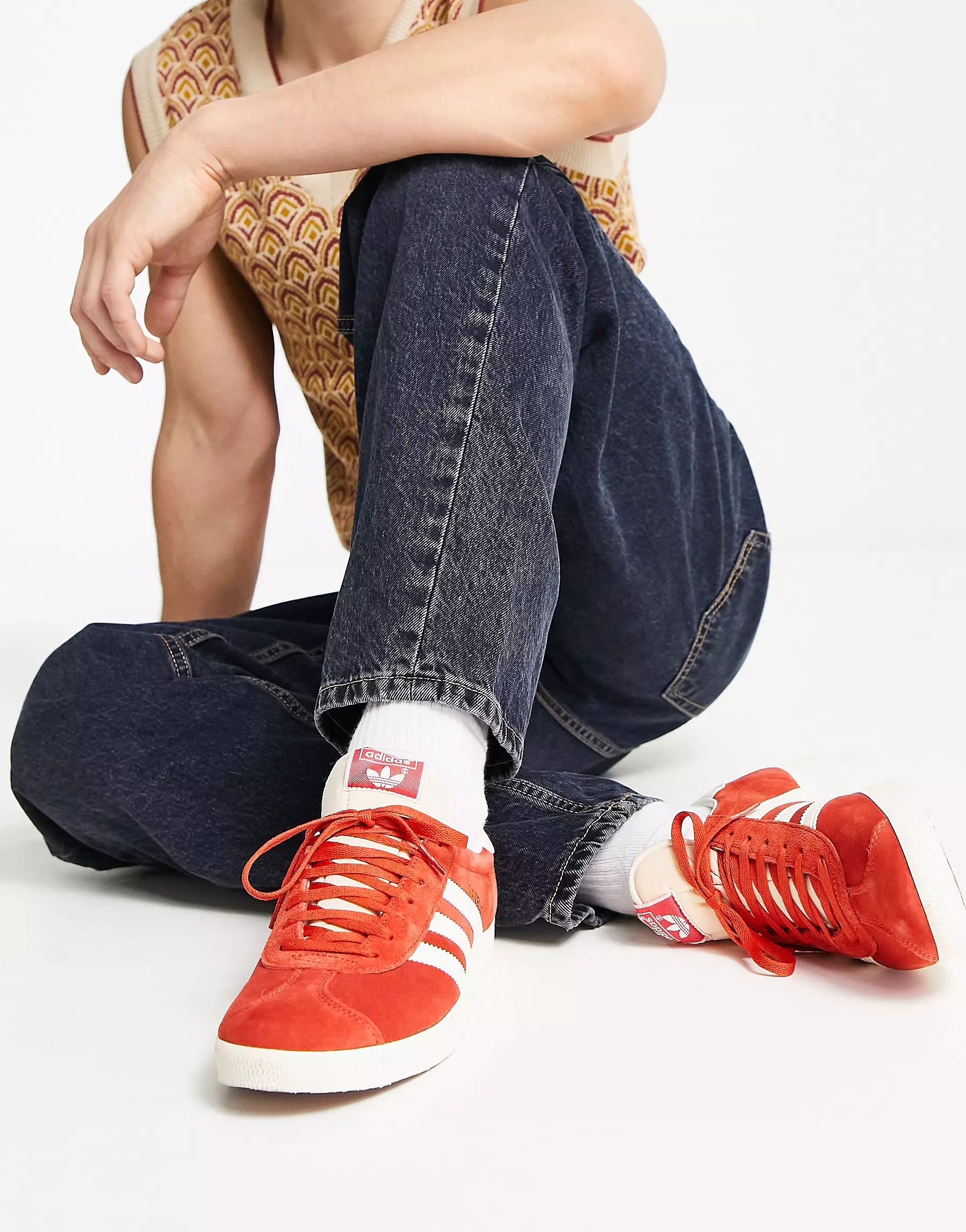 adidas Originals Gazelle sneakers in orange | ASOS (Global)