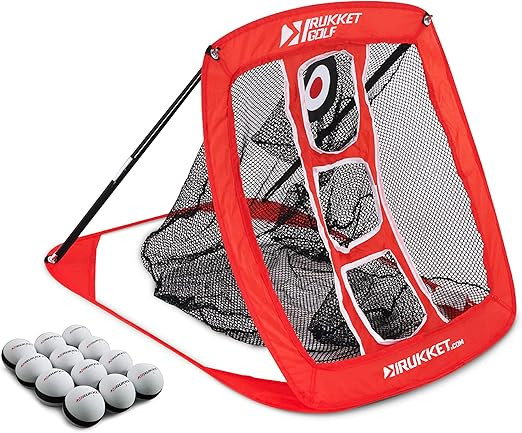 Rukket Sports Pop Up Golf Chipping Net | Choose Standard or Light-Up | Outdoor/Indoor Golfing Tar... | Amazon (US)