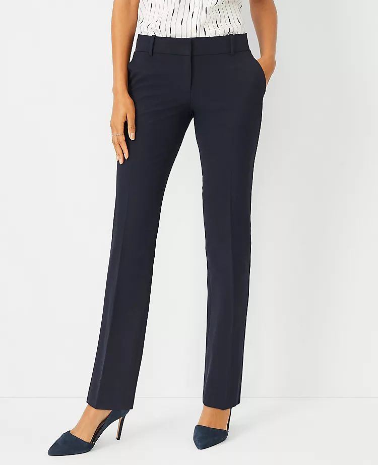The Straight Pant in Seasonless Stretch | Ann Taylor (US)