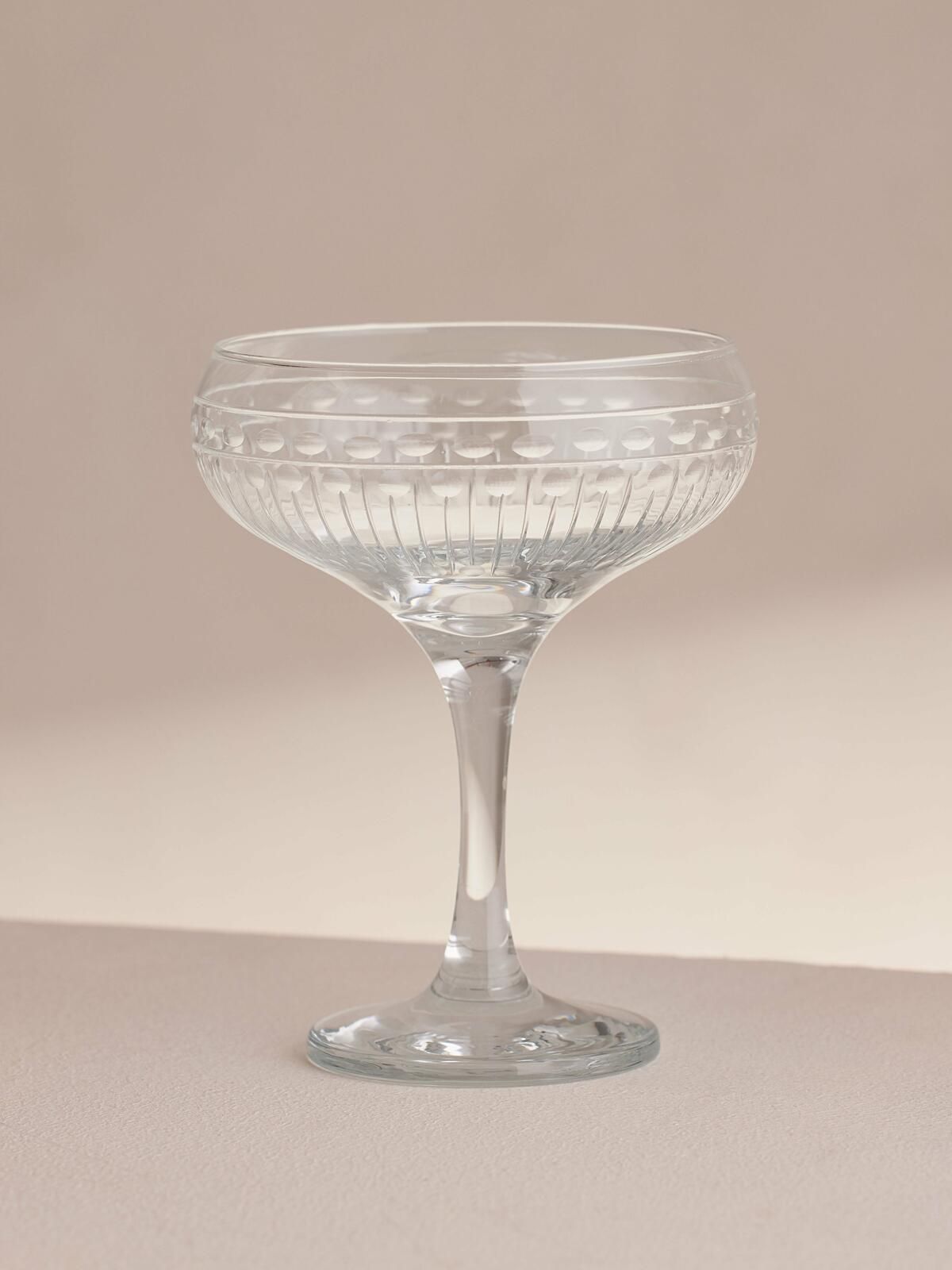 Etched Coupe, Set of Four | Soho Home Ltd