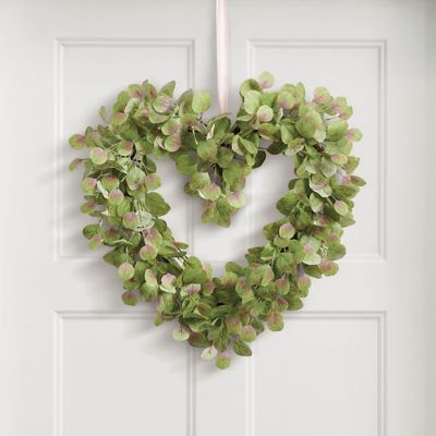 Leafy Heart Wreath | Grandin Road