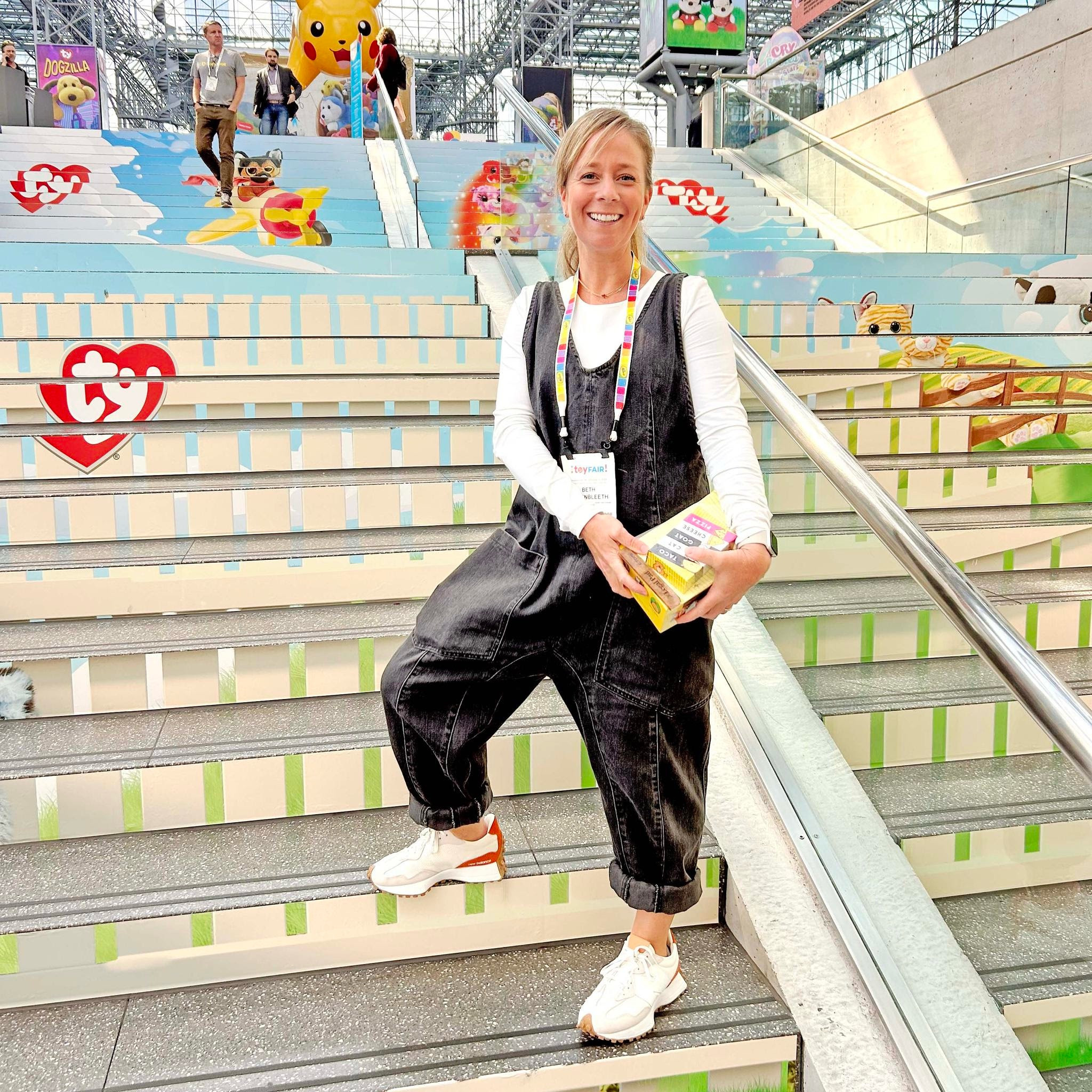 I am so excited to be heading back to the New York Toy Fair this year. This was a favorite outfit from the last time I was there- the most comfortable overalls!

#LTKStyleTip #LTKWatchNow #LTKTravel