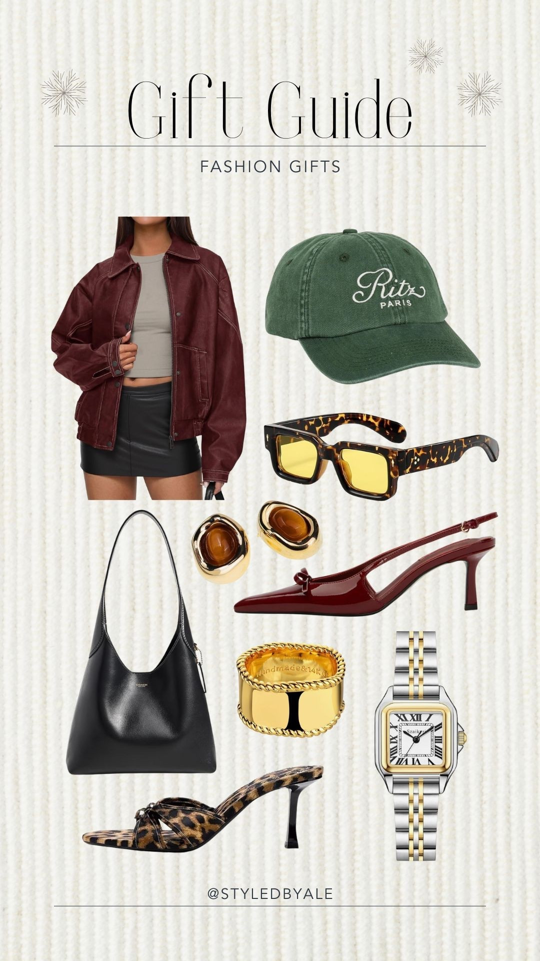 Fashion Gift Guide 🤍

#LTKHoliday #LTKGiftGuide #LTKootd