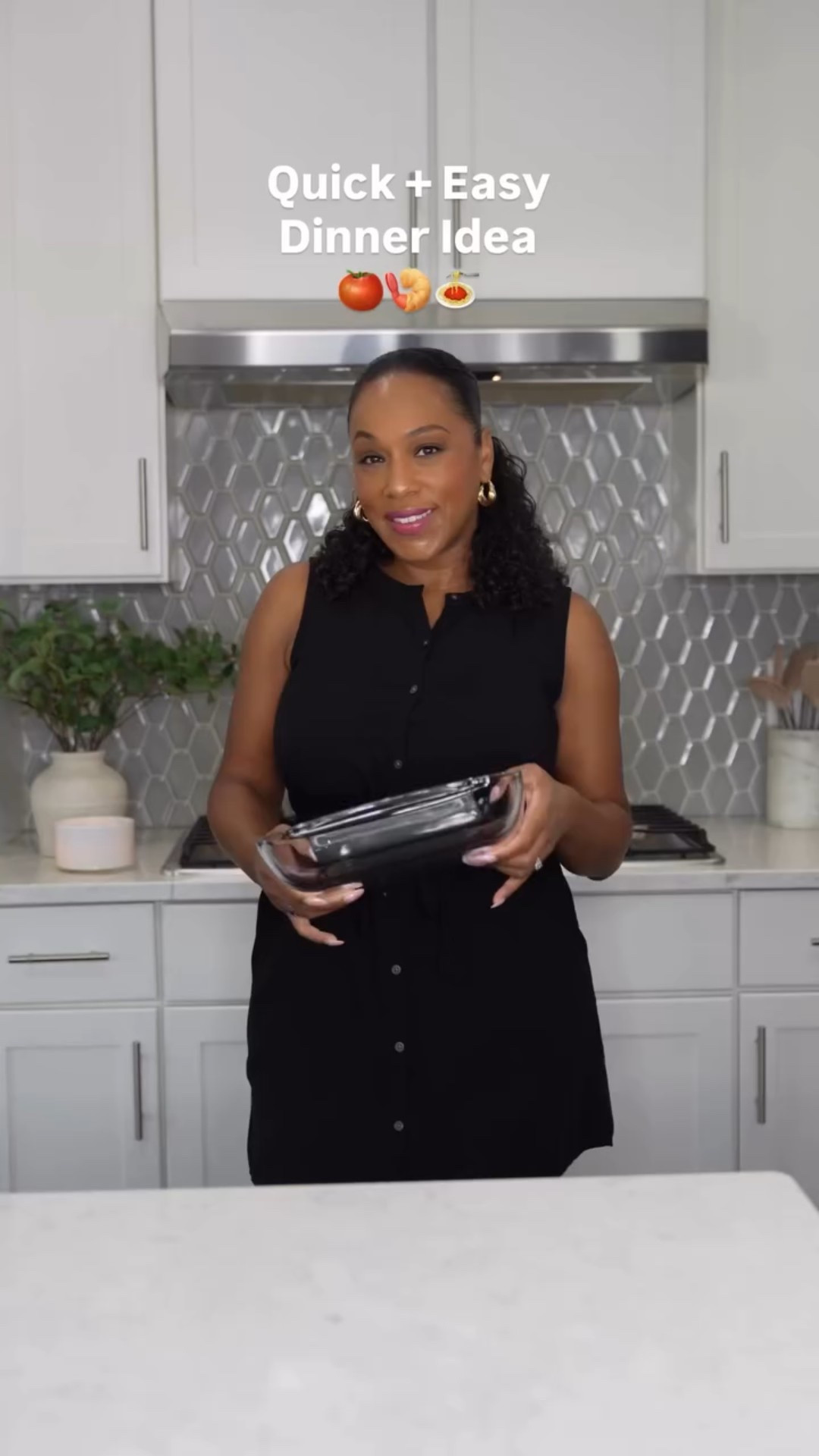 This creamy shrimp pasta is cozy, flavorful, and comes together in under 30 minutes. Perfect for busy nights ✨

Here’s how to make it:

Ingredients:
	•	1 lb shrimp (or protein of choice)
	•	1 cup fresh spinach
	•	1 cup grape/cherry tomatoes
	•	1 cup mushrooms
	•	2–3 garlic cloves
	•	2 tbsp olive oil
	•	½ tsp dried basil
	•	½ tsp dried oregano
	•	Kosher salt + pepper to taste
	•	1 Boursin cheese wheel (Garlic and fine herbs flavor)
	•	12 oz pasta of your choice (use less for creamier pasta)
	•	¼ tsp crushed chili flakes (optional)

Directions:
	1.	Preheat oven to 350°F.
	2.	In a baking dish, add spinach, tomatoes, mushrooms, garlic, and Boursin. Drizzle with olive oil and season with basil, oregano, salt + pepper.
	3.	Bake for 20–25 min (until tomatoes burst).
	4.	Cook pasta according to package directions.
	5.	Cook shrimp (I seasoned with garlic powder, onion powder, salt, pepper + sautéed in butter & garlic).
	6.	Remove veggies/cheese from oven and mash with a fork to create a creamy sauce.
	7.	Add chili flakes, shrimp, and pasta and mix well.
	8.	Serve hot + enjoy!

Comment “Pasta” and I’ll send the recipe to your inbox🍝💗

#easyrecipe #easyrecipeideas #easyrecipes #shrimppasta #creamypasta #pastadinner #momlife #busymomlife #busymoms #busymom #weeknightdinner #weeknightmeals #familydinner

#LTKKids #LTKHome #LTKFamily