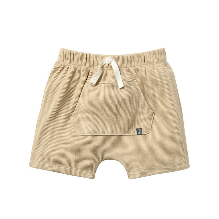 Modern Moments by Gerber Toddler Boy Organic Harem Shorts With Kanga Pocket, Sizes 12M-5T - Walma... | Walmart (US)