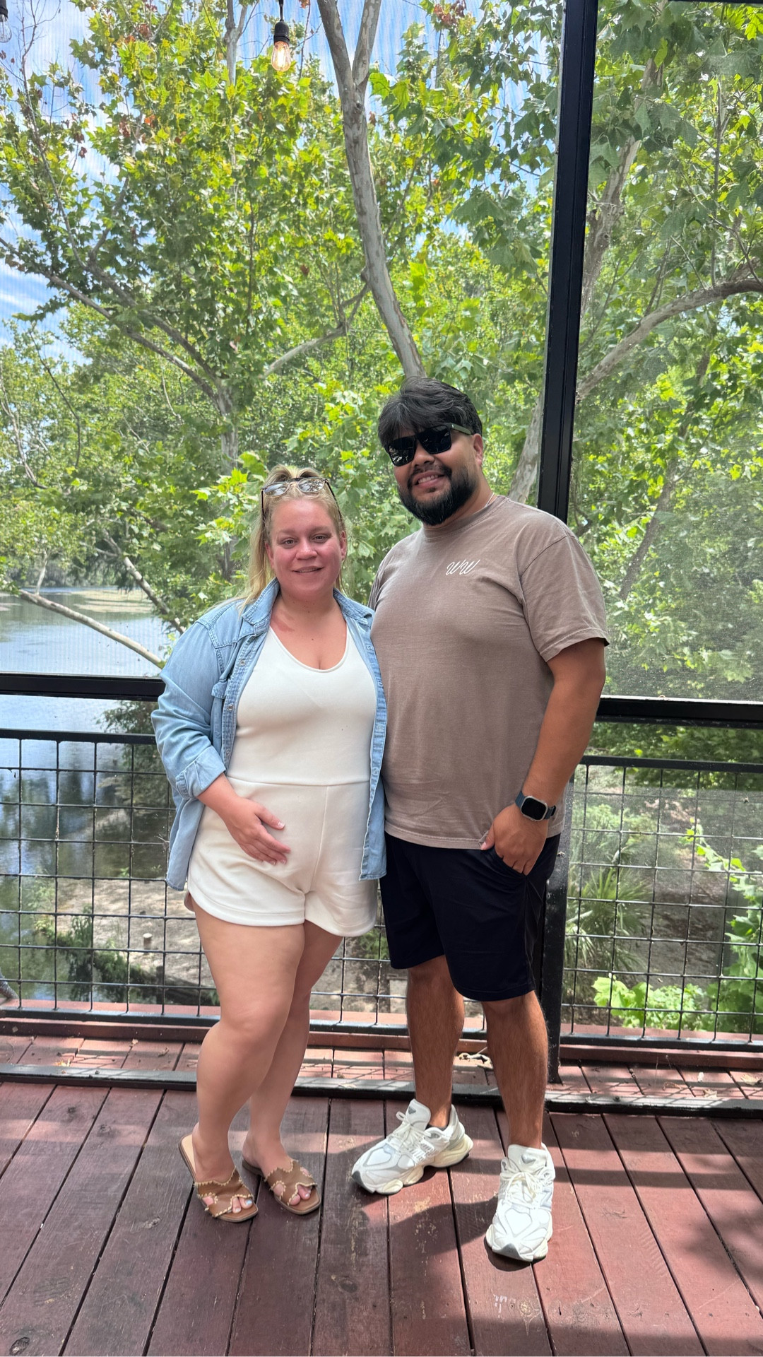 Took a family trip to Wimberley Texas, we had a great long weekend together! 

As a first time mom, 23 weeks pregnant, I’m always looking for comfortable clothing. Obsessed with this sleeveless romper from Target. It makes my bump look so cute! 

#LTKBump #LTKPlusSize #LTKFindsUnder50