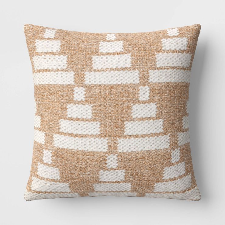 Target/Outdoor Living & Garden/Outdoor Decor/Outdoor Pillows‎Shop all ThresholdGeo Pyramid Outd... | Target