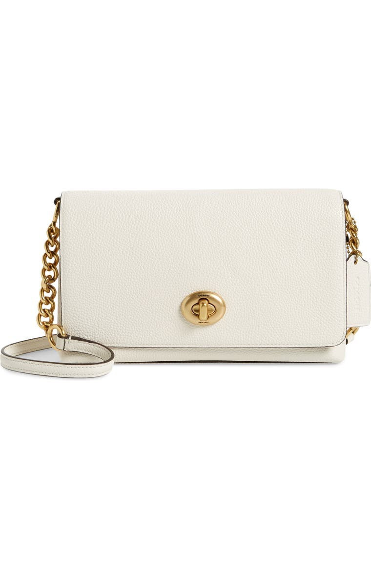 COACH Crosstown X Leather Crossbody Bag | Nordstrom | Nordstrom