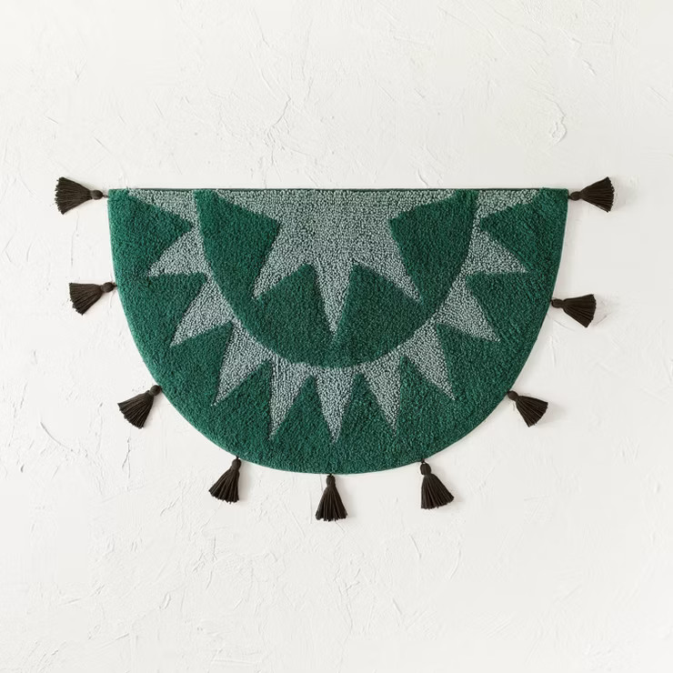 20"x32" Soleil Half Bath Rug Moon Green - Opalhouse™ designed with Jungalow™ | Target