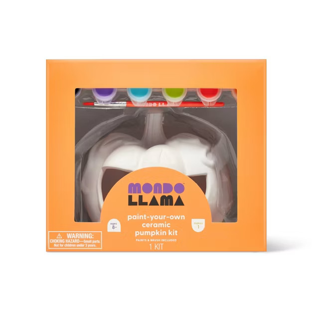 Halloween Ceramic Open Mouth Pumpkin - Mondo Llama™ | Target