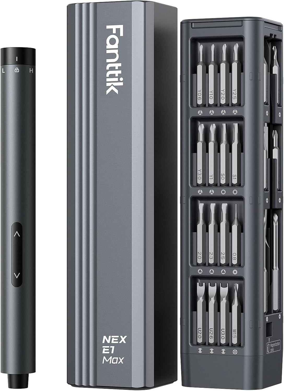 Fanttik E1 Max Electric Screwdriver, 53-in-1 Screwdriver for DIY (Grey) | Amazon (US)