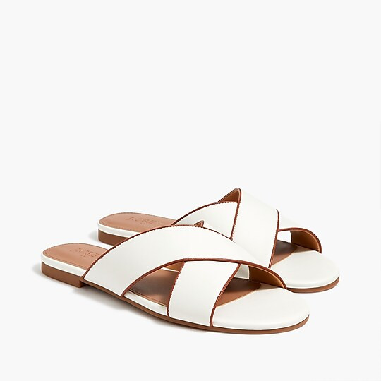 Factory: Crisscross Slide Sandals For Women | J.Crew Factory
